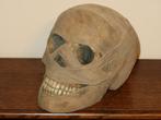 REPLICA Mummie schedel mens, gróte Mummy Skull, Halloween, Ophalen of Verzenden, Nieuw