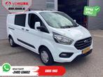Ford Transit Custom 2.0 TDCI L2 Trend DC Dubbel Cabine BPM V, Euro 6, 4 cilinders, Wit, Origineel Nederlands