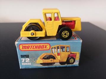 Lesney Matchbox Superfast #72 Bomag in doosje  beschikbaar voor biedingen