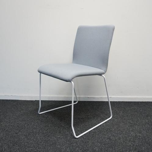 Lande Ray Vergaderstoelen | Eetkamerstoelen | Lichtgrijs, Huis en Inrichting, Stoelen, Gebruikt, Vijf, Zes of meer stoelen, Metaal
