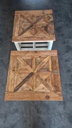 Riviera Maison, salontafels., Huis en Inrichting, Tafels | Salontafels, Ophalen, Gebruikt, 50 tot 100 cm, Vierkant