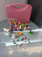 Playmobil prinsessen koffer Eenhoorn feeën bruiloft, Gebruikt, Ophalen of Verzenden