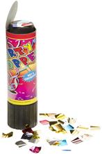 CARNAVAL - confetti paint glow shotjes glazen hawaii slinger, Nieuw, Carnaval, Feestartikel, Verzenden