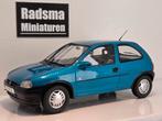 Opel Corsa B Joy 1.2i 1995 - Turquoise - 1:18 ModelCarGroup, Overige merken, MCG, Auto, Nieuw