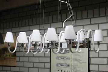 Moderne hanglamp kroonluchter metaal & melkglas beschikbaar voor biedingen