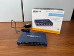 Netgear 8-port Gigabit switch GS108, Computers en Software, Netwerk switches, Ophalen of Verzenden, Zo goed als nieuw