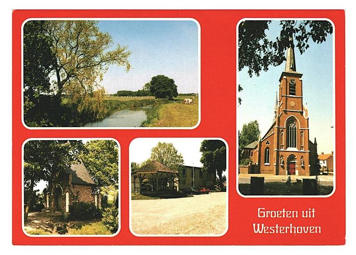 975380 Westerhoven N Br 83 Nette oude kaart Onbeschreven, Verzamelen, Ansichtkaarten | Nederland, Ongelopen, Noord-Brabant, 1980 tot heden