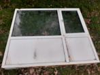 Kunstof kozijn met dubbel glas, 23420312cm, Ophalen, Kunststof, Gebruikt, 150 tot 225 cm