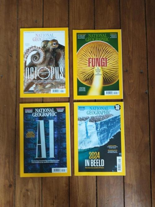 20 nummers National Geographic 2024 en 2025 Prijs € 15  De l, Boeken, Tijdschriften en Kranten, Zo goed als nieuw, Wetenschap en Natuur