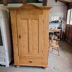 Brocante vintage oude eendeurskast  servieskast, Antiek en Kunst, Ophalen