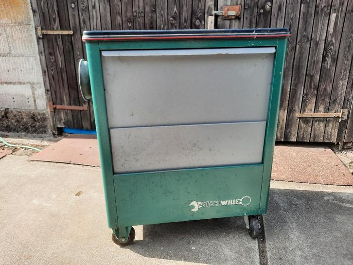 Nette vintage Stahlwille gereedschapkar, Auto diversen, Autogereedschap, Gebruikt, Ophalen