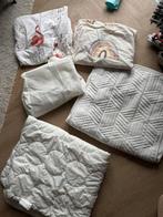 Peuter dekbed en beddengoed set, Eenpersoons, Wit, Ophalen of Verzenden, Deken of Dekbed