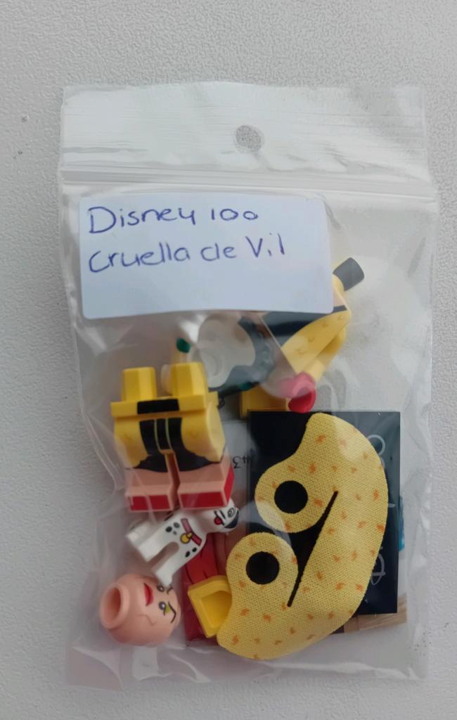 Lego minifigurine Cruella de Vil , 100 jaar Disney,  nieuw, Kinderen en Baby's, Speelgoed | Duplo en Lego, Nieuw, Lego, Complete set