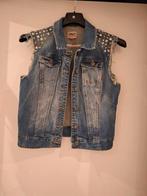 Spijkerstof gilet, Ophalen of Verzenden, Zo goed als nieuw, Maat 36 (S), Blauw