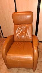Relaxfauteuil, Huis en Inrichting, Fauteuils, Ophalen, Gebruikt, Leer, 50 tot 75 cm