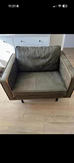 Loveseat met hocker, Ophalen, Tweepersoons, 75 tot 100 cm, Zo goed als nieuw