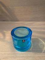 Iittala Waxinelichthouder - Lichtblauw - Nieuwstaat, Huis en Inrichting, Woonaccessoires | Kandelaars en Kaarsen, Overige materialen