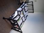 Zwart Junior (peuter) bed steigerbuis ZEER COMPLEET, Ophalen, 70 tot 85 cm, 140 tot 160 cm, Zo goed als nieuw