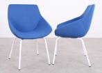 DeBerenn | Jay 1 | Stoel | Blauw/wit, Metaal, Blauw, Ophalen of Verzenden, Zo goed als nieuw
