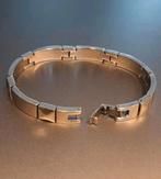 Stalen armband Bruce, Sieraden, Tassen en Uiterlijk, Ringen, 20 of groter, Zo goed als nieuw, Dame of Heer, Zilver