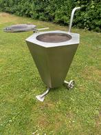Kachel bbq rvs groot, Ophalen, Zo goed als nieuw, WEBER
