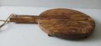 Serveerplank Snijplank rond van mangohout, Huis en Inrichting, Keuken | Keukenbenodigdheden, Ophalen of Verzenden, Zo goed als nieuw
