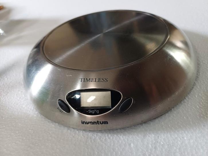 Inventum WS86 keukenweegschaal, Huis en Inrichting, Keuken | Keukenbenodigdheden, Nieuw, Ophalen of Verzenden