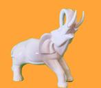 Olifant in wit porselein., Ophalen of Verzenden, Zo goed als nieuw, Dier