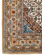 Handmade Persian wool Bidjar carpet medallion 195x286cm, Persian Perzisch vintage oosters hype, Crème, 150 tot 200 cm, 200 cm of meer