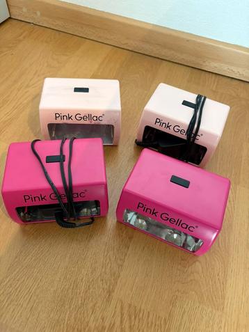 Pink Gellac Lampen - 4 stuks beschikbaar voor biedingen