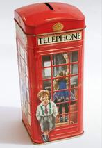 Churchill's Telefooncel Spaarpot, Verzamelen, Blikken, Ophalen of Verzenden, Gebruikt, Overige, Overige merken