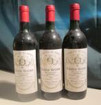 3x Chateau Reverdi - Listrac - Cru Bourgeois - 1981, Verzamelen, Wijnen, Frankrijk, Ophalen of Verzenden, Zo goed als nieuw, Rode wijn