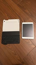 Apple Ipad mini (1e generatie) + Logitech Toetsenbord, Computers en Software, Tablet-hoezen, Ophalen, Zo goed als nieuw, 8 inch
