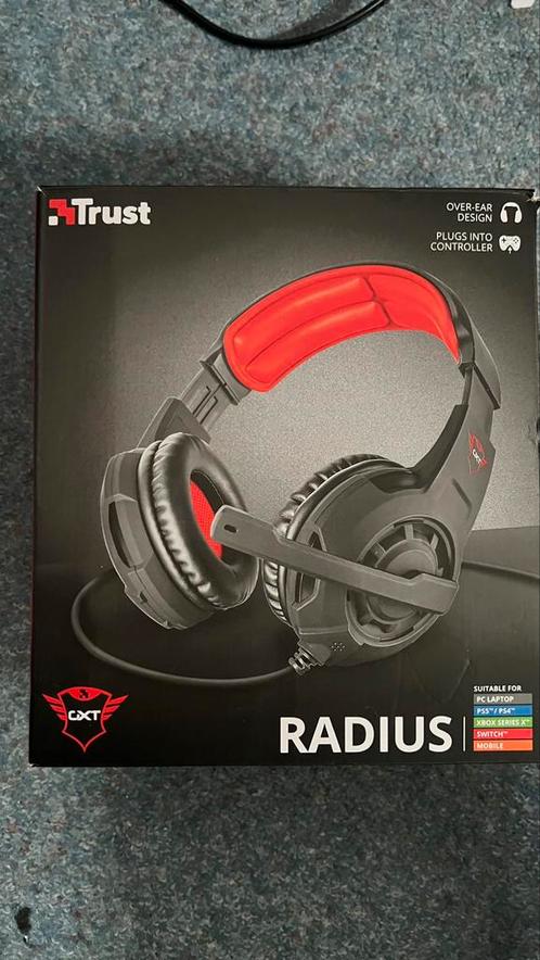 Trust GXT 310 Radius Gaming Headset (PC + PS4 + Xbox One), Audio, Tv en Foto, Koptelefoons, Zo goed als nieuw, Op oor (supra aural)