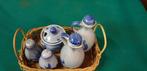 tafel set aardewerk 6 delig, Huis en Inrichting, Keuken | Servies, Ophalen of Verzenden, 'T Olde Gre-j, Info@toldegrej.nl, Endepoelstraat 20f Didam