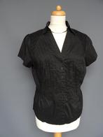 SALE !! PROMISS maat 42, zwarte blouse., Kleding | Dames, Blouses en Tunieken, Promiss, Zwart, Maat 42/44 (L), Ophalen of Verzenden