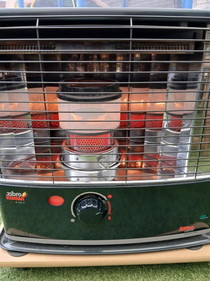 Zibro Kamin R 102 C Petroleumkachel, Huis en Inrichting, Kachels, Gebruikt, Vrijstaand, Petroleumkachel, Overige brandstoffen