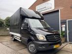 Mercedes-Benz Sprinter 513 CDI 130pk Open laadbak + huif, Auto's, 13 km/l, Euro 5, Zwart, 2000 kg