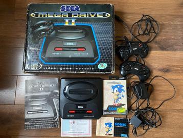 Sega Mega Drive II console boxed + sonic beschikbaar voor biedingen
