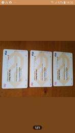 Ns kaarten, 2 stuks, geldig t/m 31-12-2025, Tickets en Kaartjes, Drie personen of meer, Trein, Algemeen kaartje