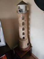 Verlichte Vuurtoren - 110cm, Huis en Inrichting, Metaal, 100 tot 150 cm, Zo goed als nieuw, Maritiem