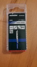 Metabo HSS T118A basic metal 623692000 25 stuks, Doe-het-zelf en Verbouw, Gereedschap | Zaagmachines, Nieuw, Decoupeerzaag, Ophalen of Verzenden