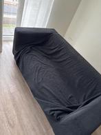 Zwarte bank, Huis en Inrichting, Banken | Bankstellen, Ophalen, Gebruikt, 150 tot 200 cm, Tweepersoons