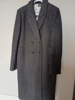 Nieuwe lange antracietkleurige GIACOMO wollen jas maat L, Ophalen of Verzenden, Nieuw, Zwart