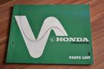 Onderdelencatalogus Honda CB550F2, Ophalen of Verzenden, Honda