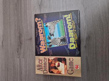 After Diner Game. Waarom Daarom beschikbaar voor biedingen