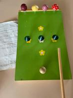 Houten tafelspel kinderbiljart TOIA uit de jaren '50, Ophalen of Verzenden, Gebruikt, Biljarttafel