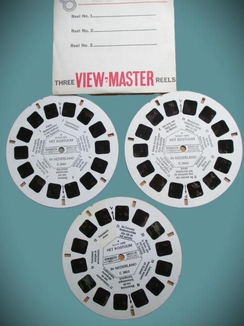 View-master Klederdracht Kostuums C386 Viewmaster~Reels~View, Verzamelen, Speelgoed, Zo goed als nieuw, Ophalen of Verzenden