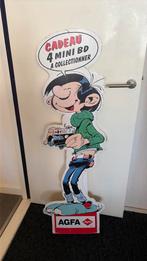 Reclamebord met Guust Flater, Verzamelen, Ophalen, Guust of Robbedoes, Gebruikt, Beeldje of Figuurtje