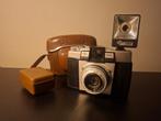 Agfa Isoly Camera met Flitser & Tas, Audio, Tv en Foto, Fotocamera's Analoog, Ophalen of Verzenden, Gebruikt, Compact